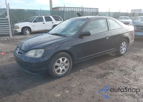 2001 Honda Civic Ex z USA, uszkodzony, nr VIN 1HGEM22991L108104